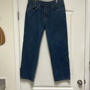 Vintage carhartt denim jeans Sz 34x29
